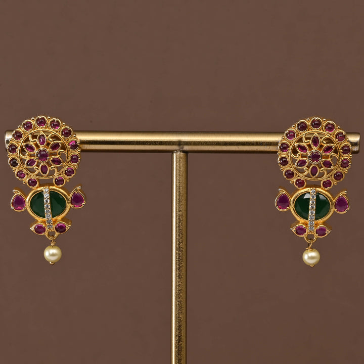 Temple Necklace Set