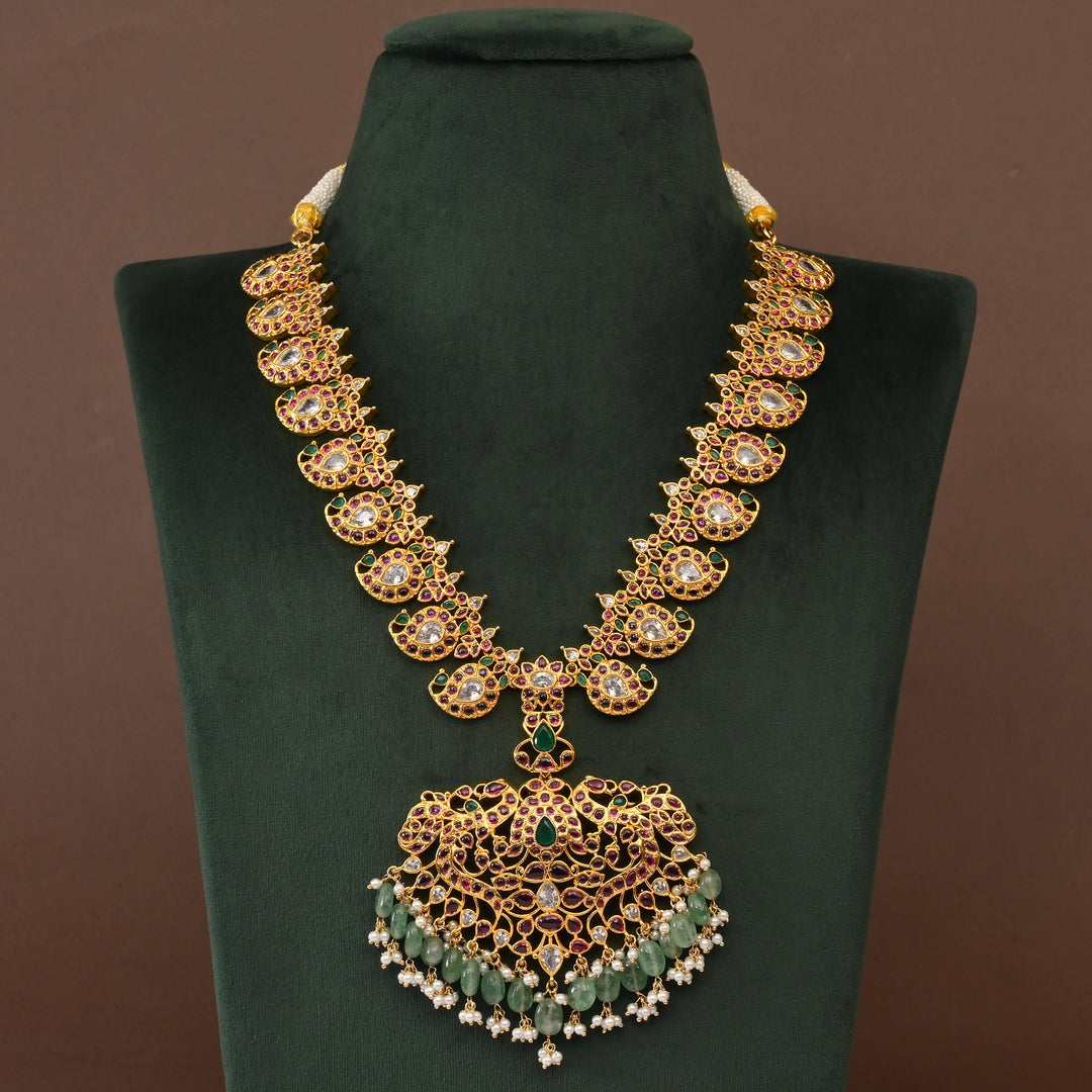 Temple Necklace Set