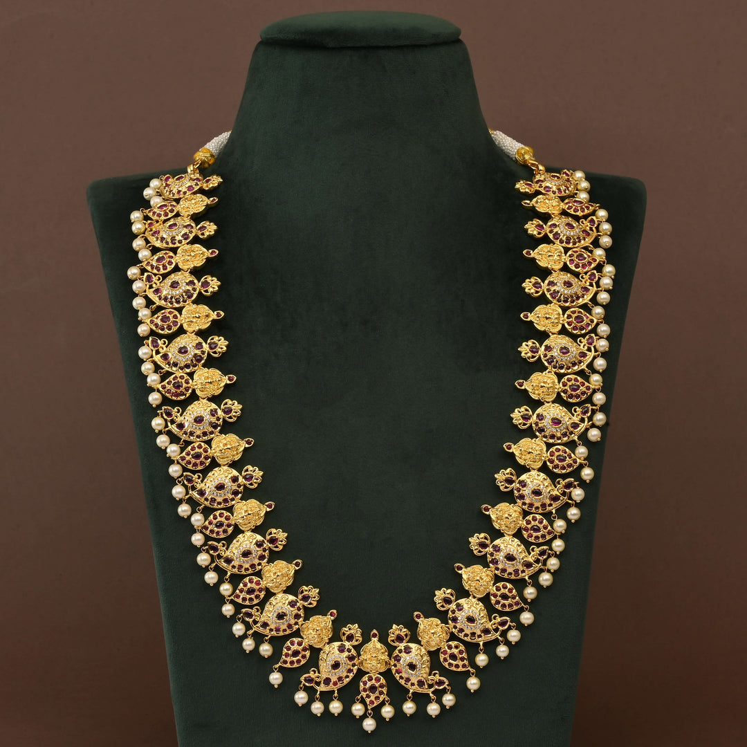 Temple Necklace Set