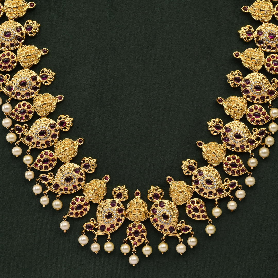 Temple Necklace Set