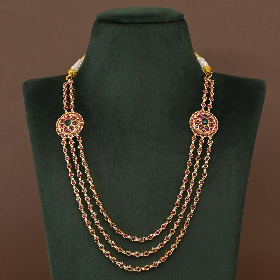 Temple Necklace Set