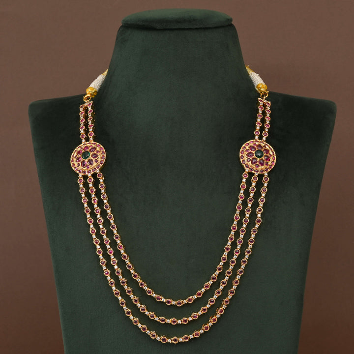 Temple Necklace Set