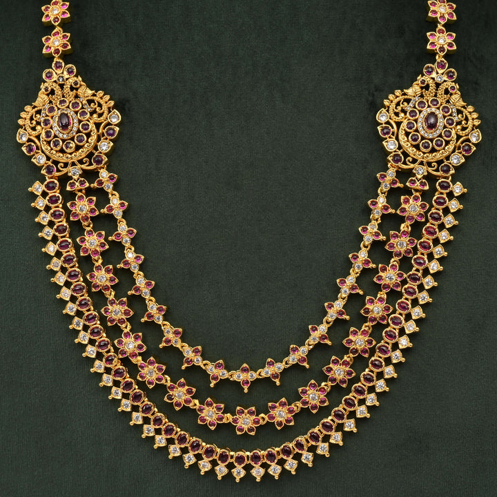 Temple Necklace Set