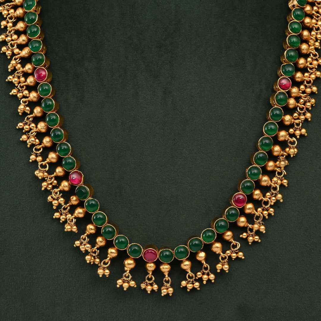 Temple Necklace Set