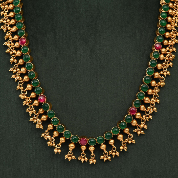 Temple Necklace Set