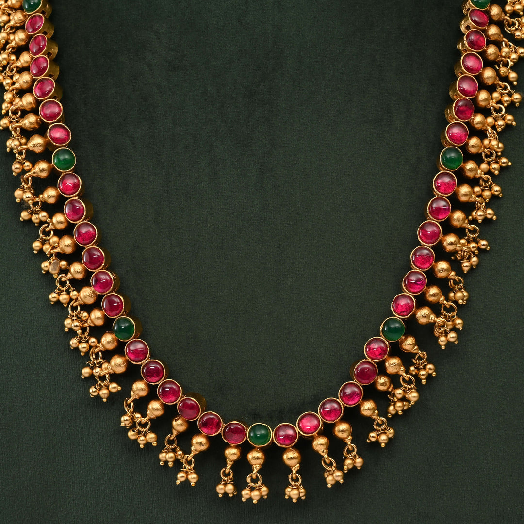 Temple Necklace Set