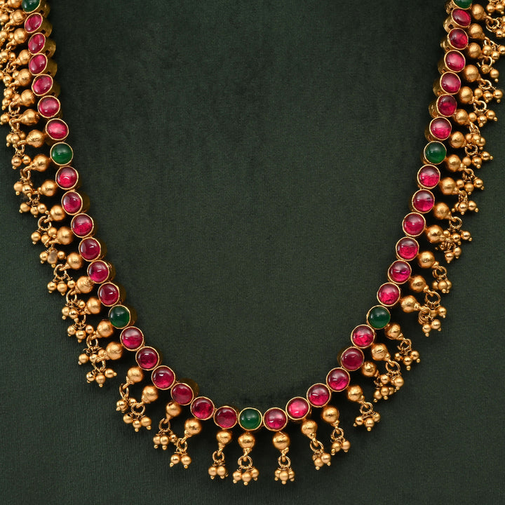 Temple Necklace Set