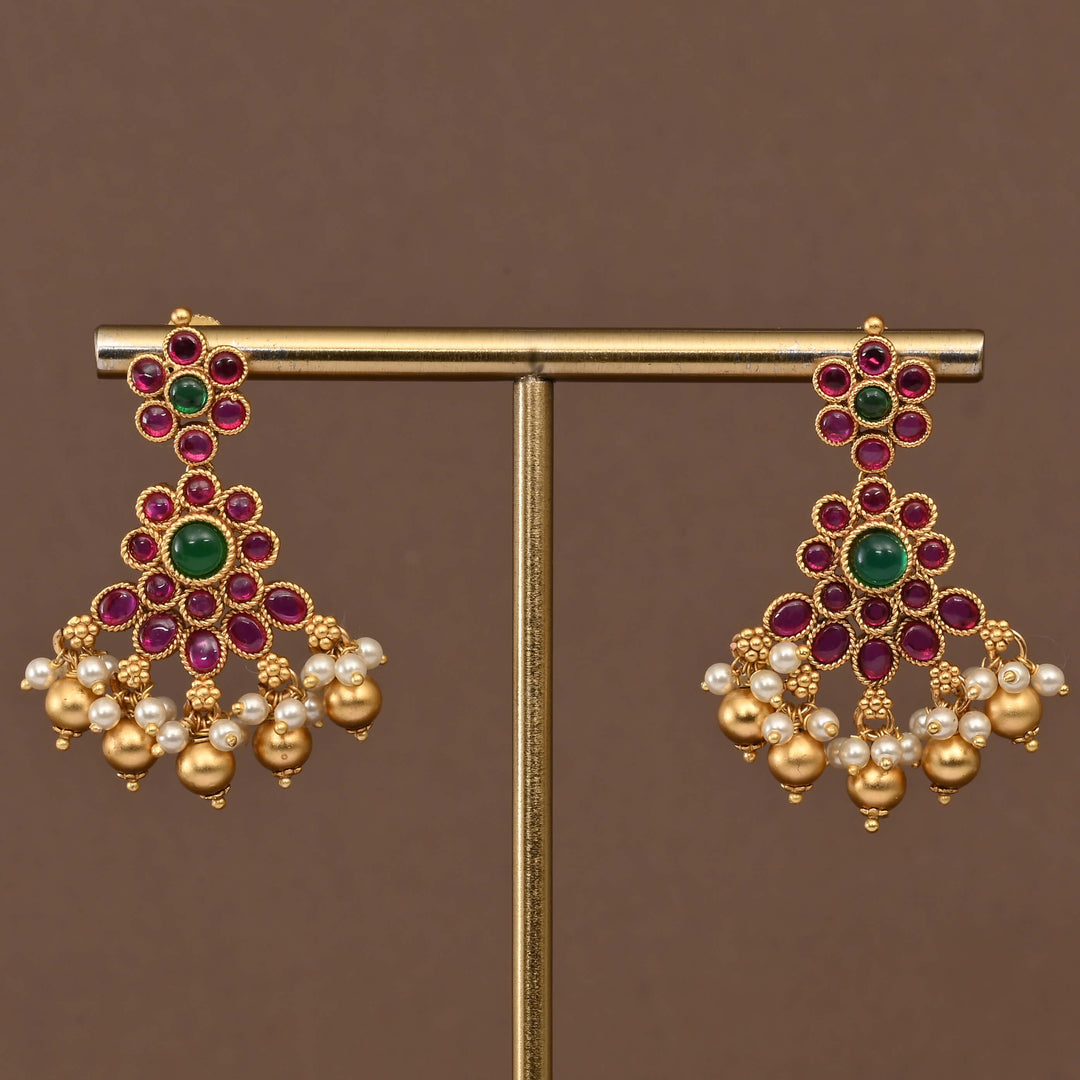 Temple Necklace Set