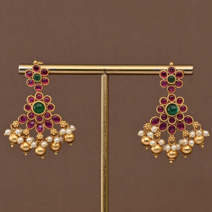 Temple Necklace Set