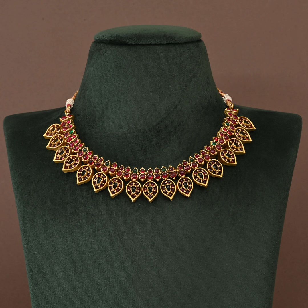 Temple Necklace Set
