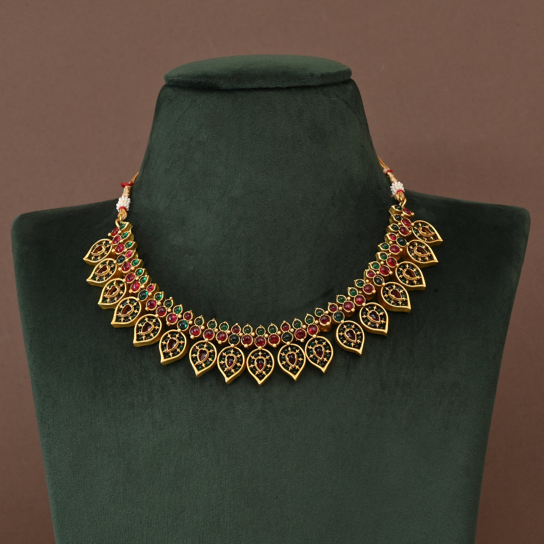 Temple Necklace Set