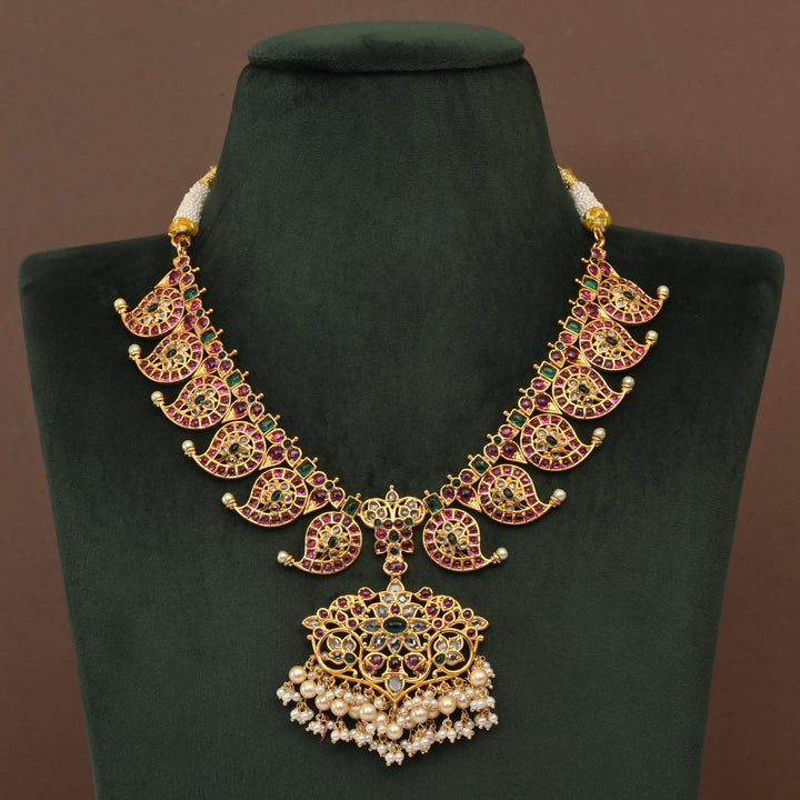 Temple Necklace Set