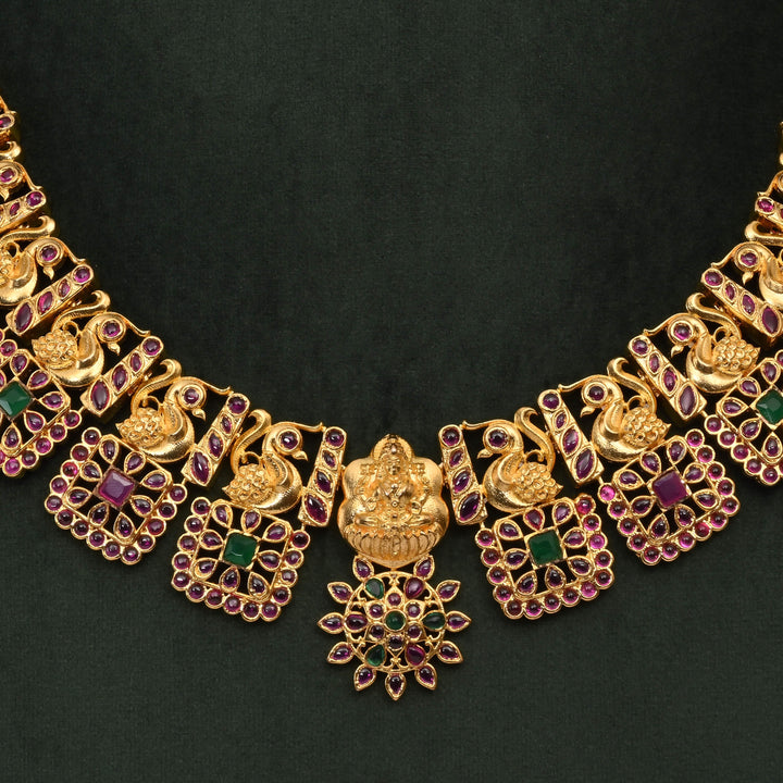 Temple Necklace Set