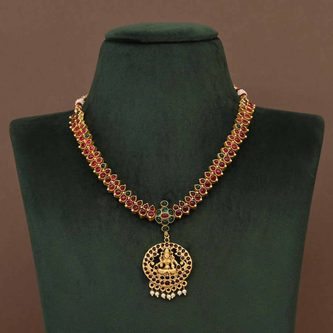 Temple Necklace Set