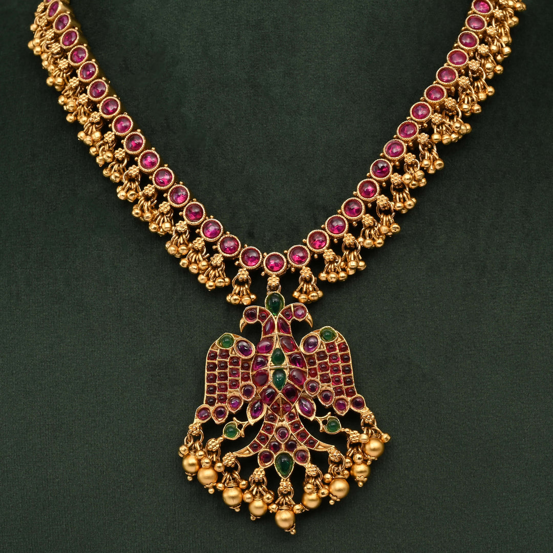 Temple Necklace Set