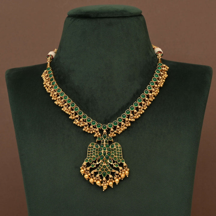 Temple Necklace Set