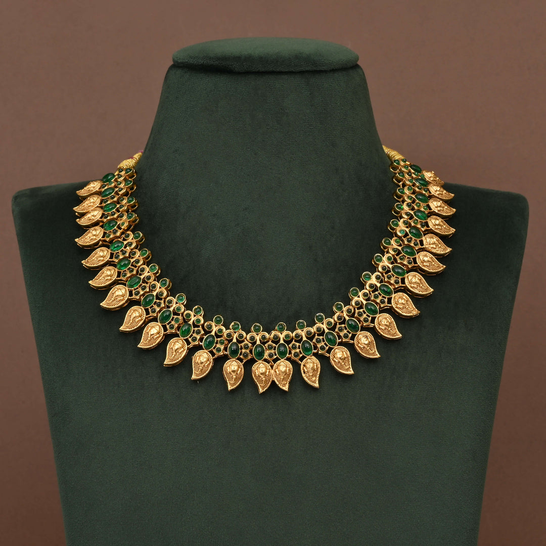 Temple Necklace Set