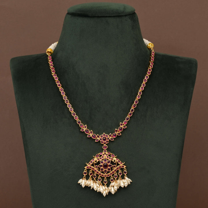 Temple Necklace Set