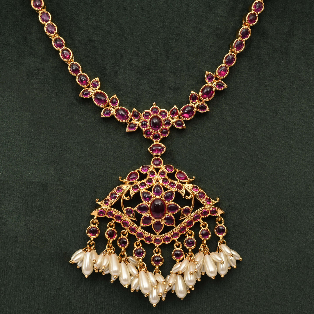 Temple Necklace Set