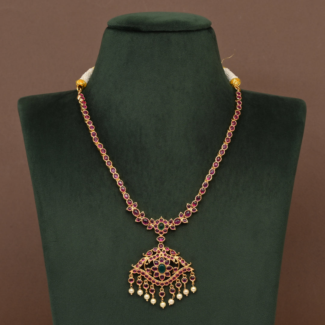 Temple Necklace Set