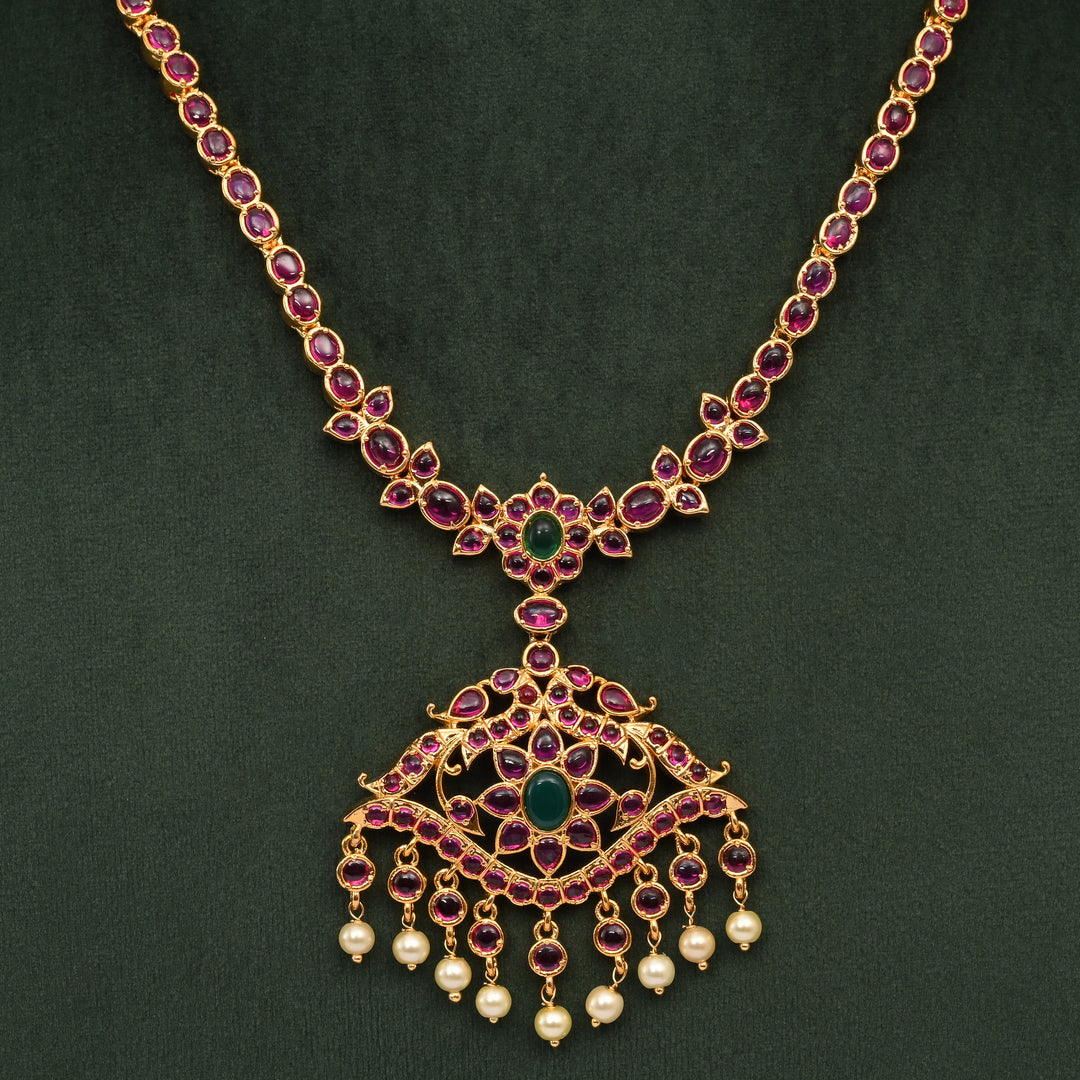Temple Necklace Set