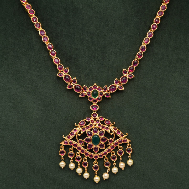 Temple Necklace Set
