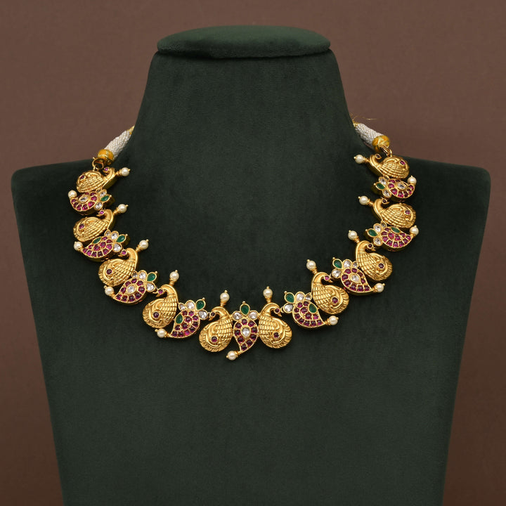 Temple Necklace Set
