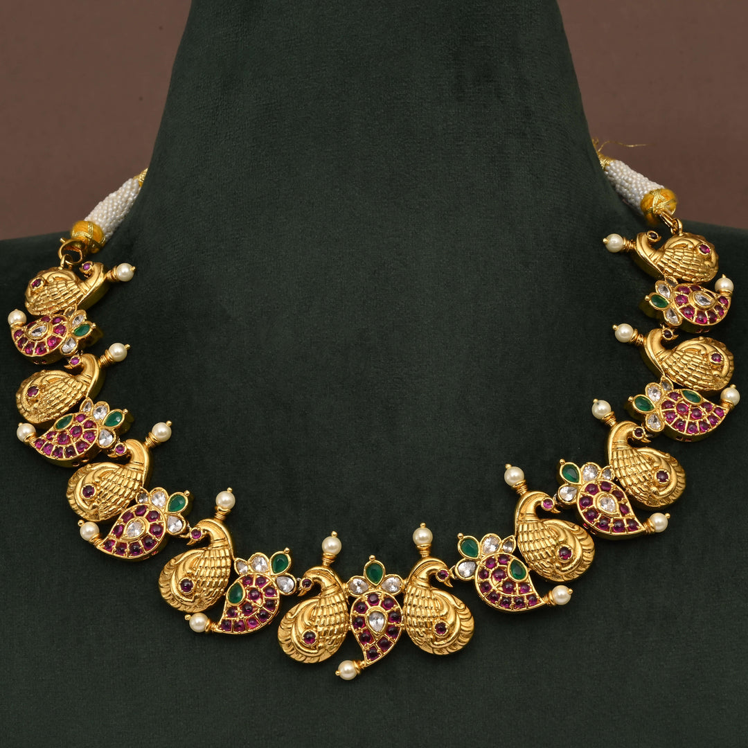 Temple Necklace Set