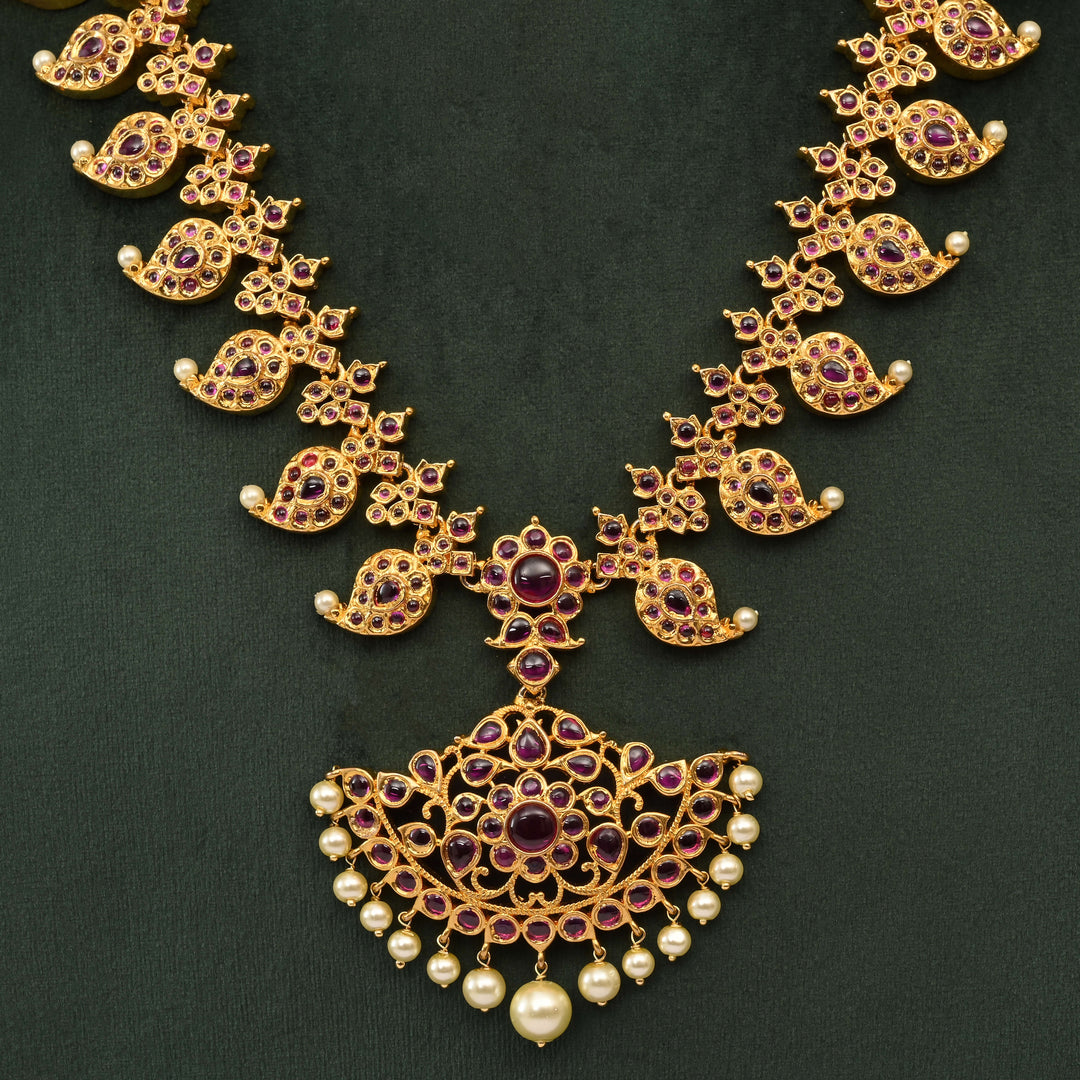 Temple Necklace Set