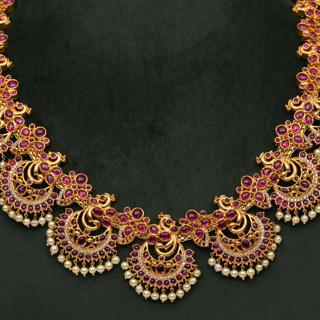 Temple Necklace Set