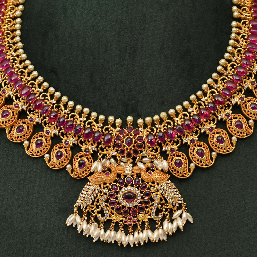 Temple Necklace Set
