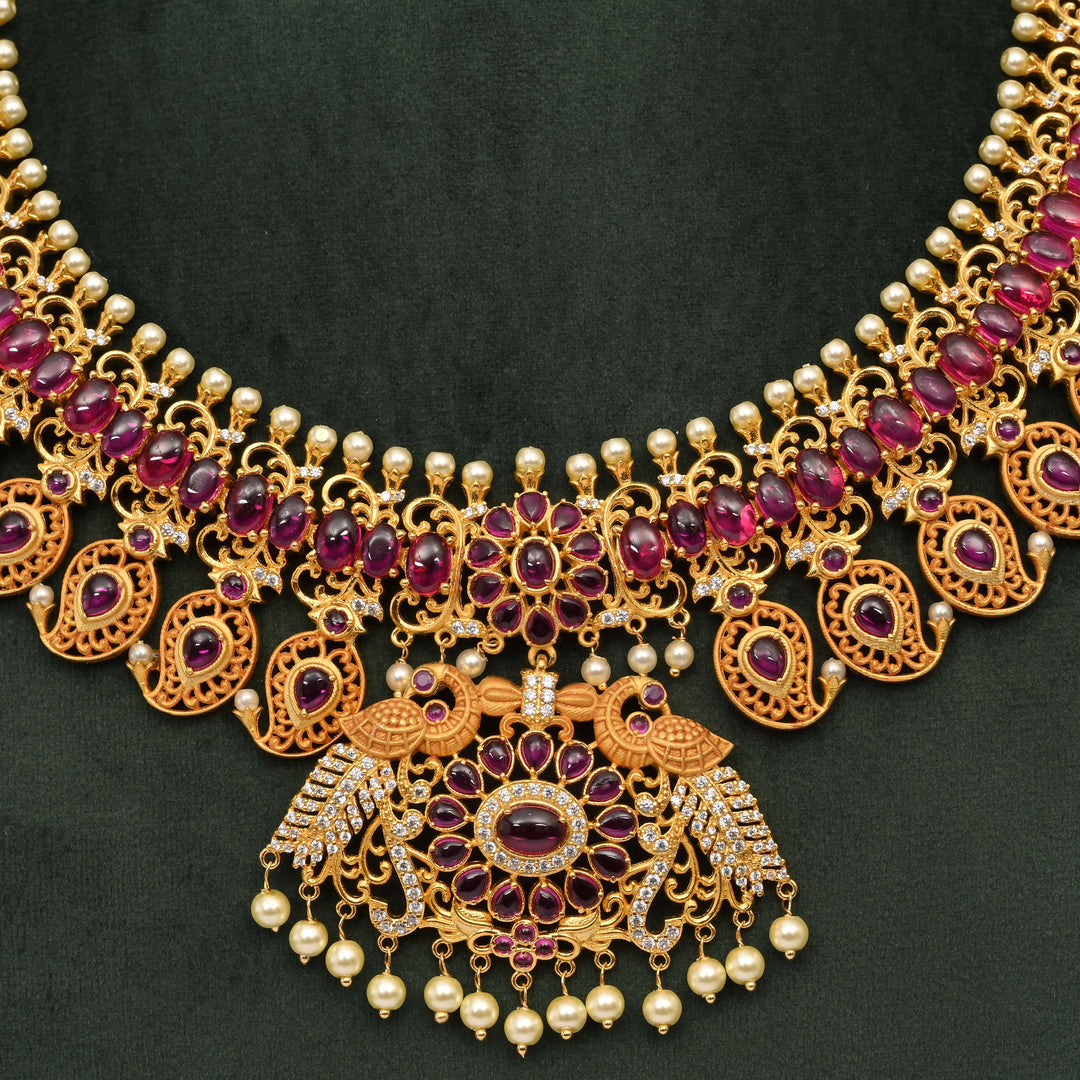 Temple Necklace Set