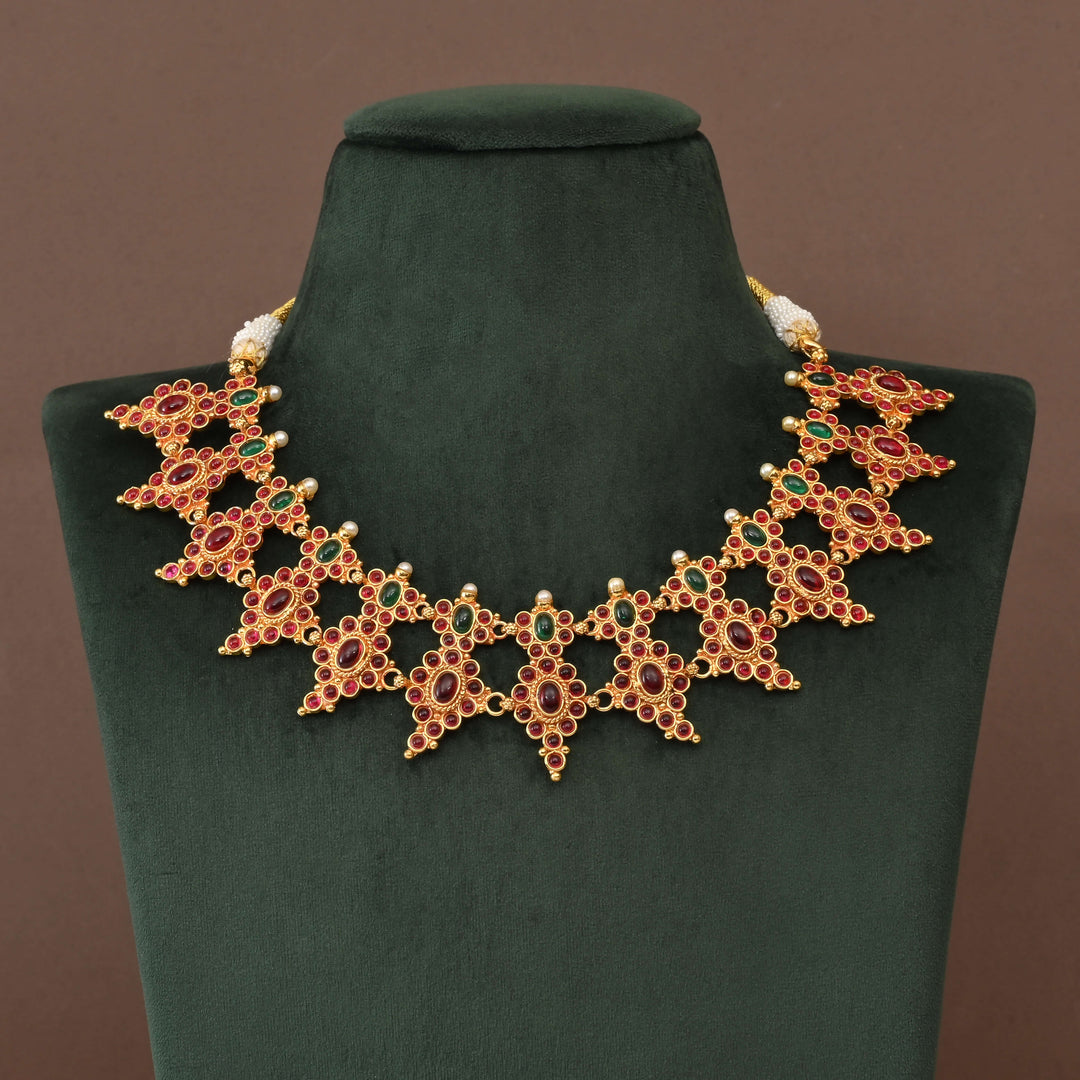 Temple Necklace Set
