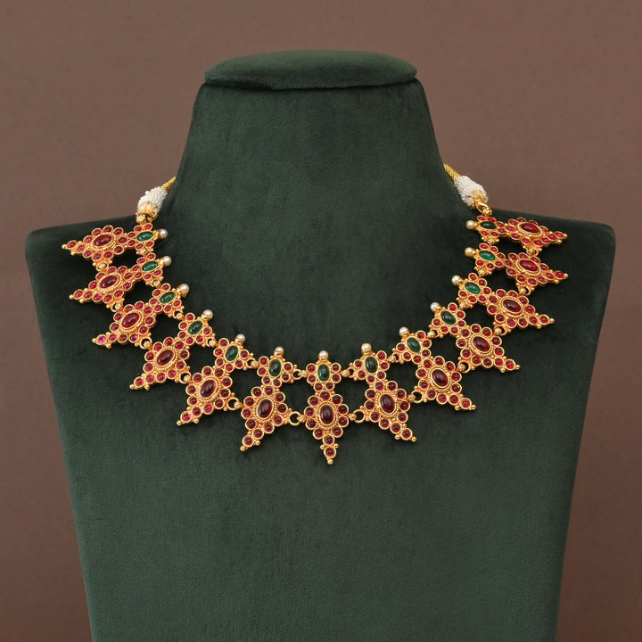 Temple Necklace Set