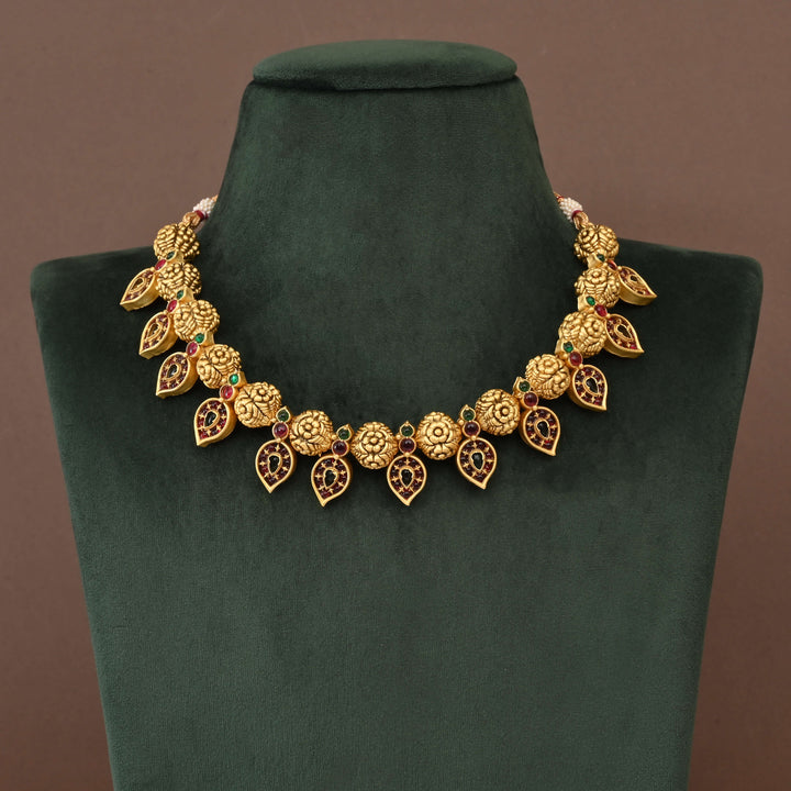 Temple Necklace Set