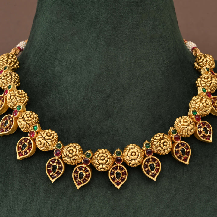 Temple Necklace Set