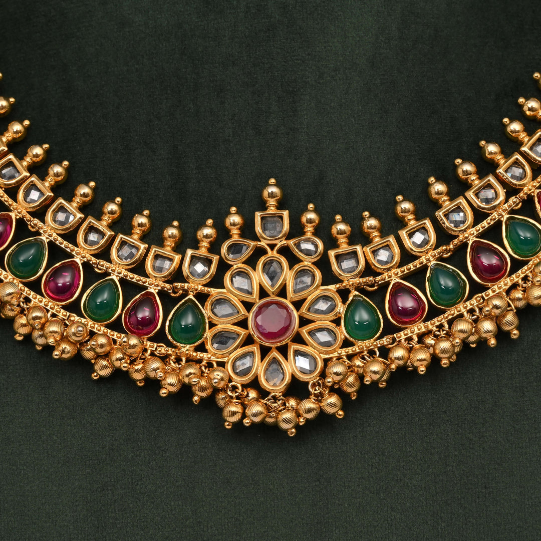 Temple Necklace Set