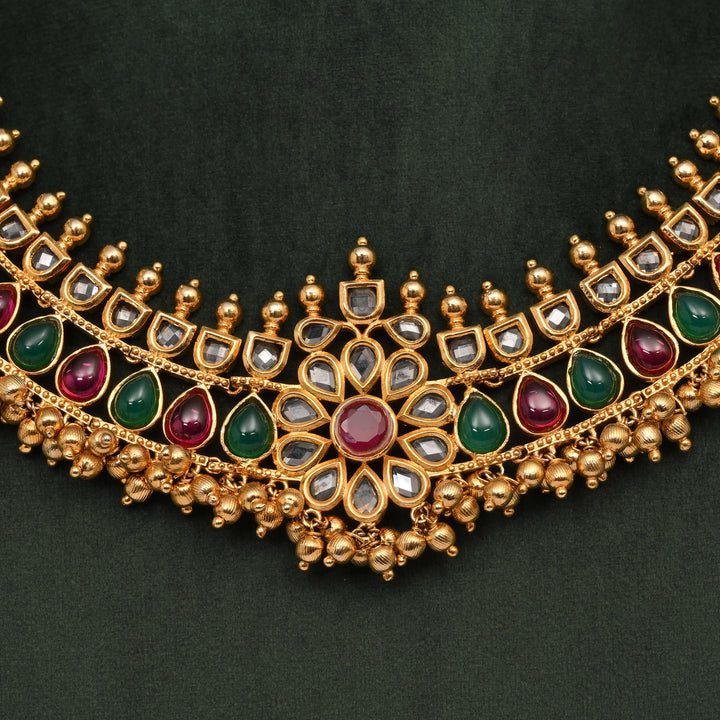 Temple Necklace Set