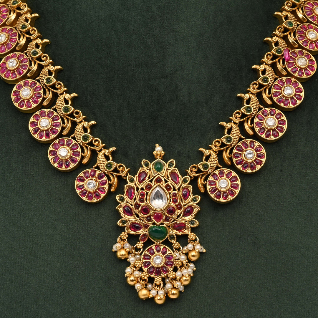 Temple Necklace Set