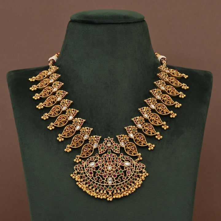 Temple Necklace Set