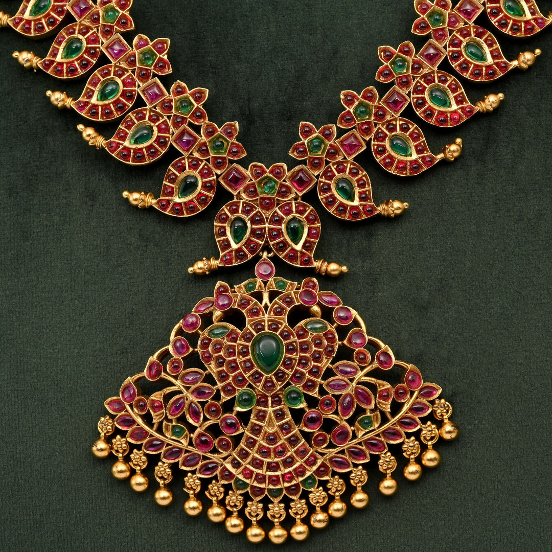 Temple Necklace Set