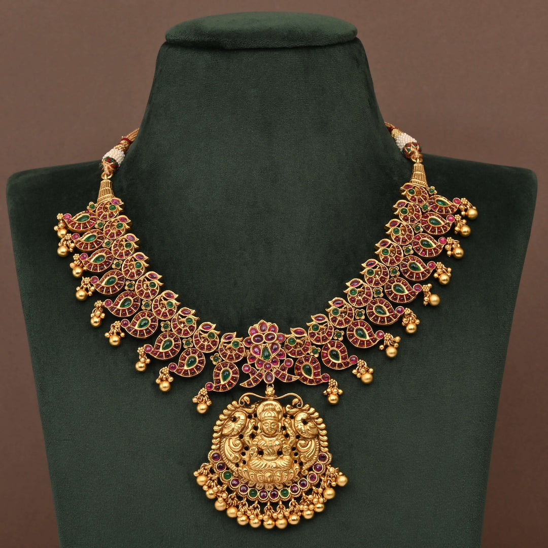 Temple Necklace Set