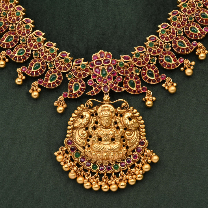 Temple Necklace Set