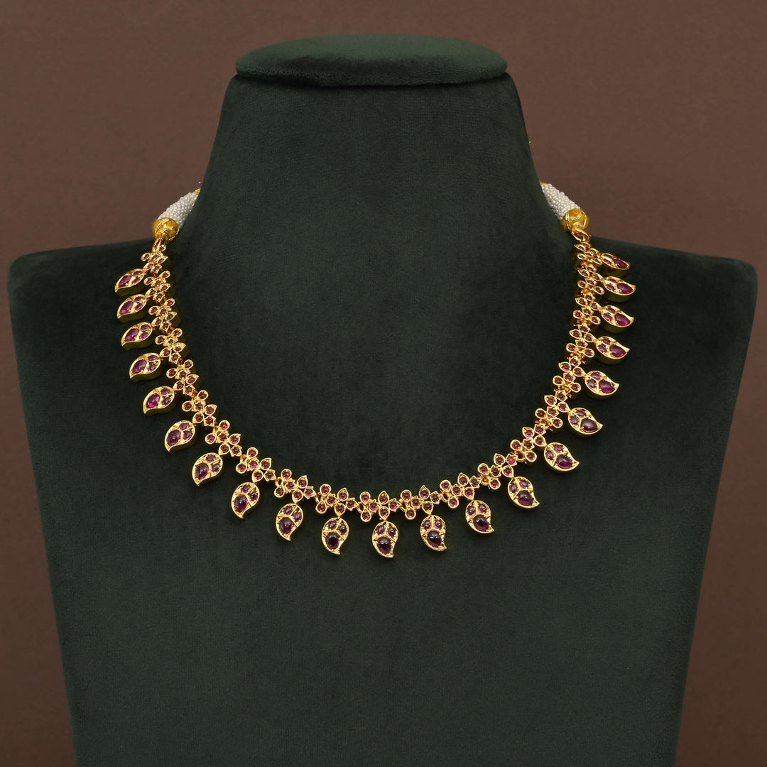 Temple Necklace Set