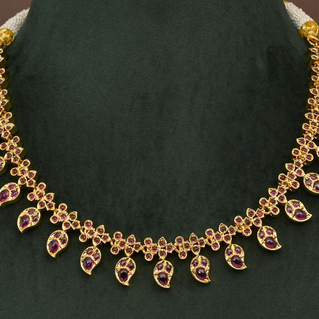 Temple Necklace Set