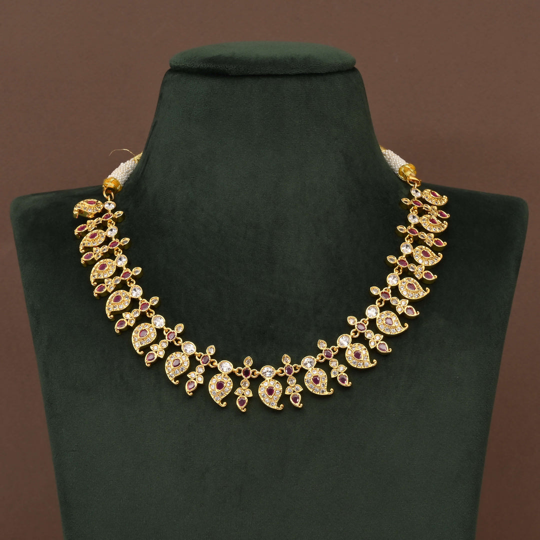 Temple Necklace Set