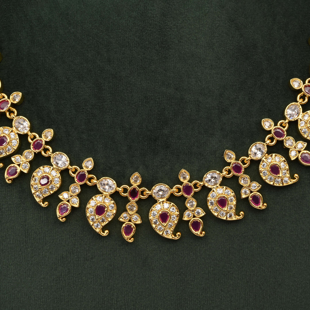 Temple Necklace Set