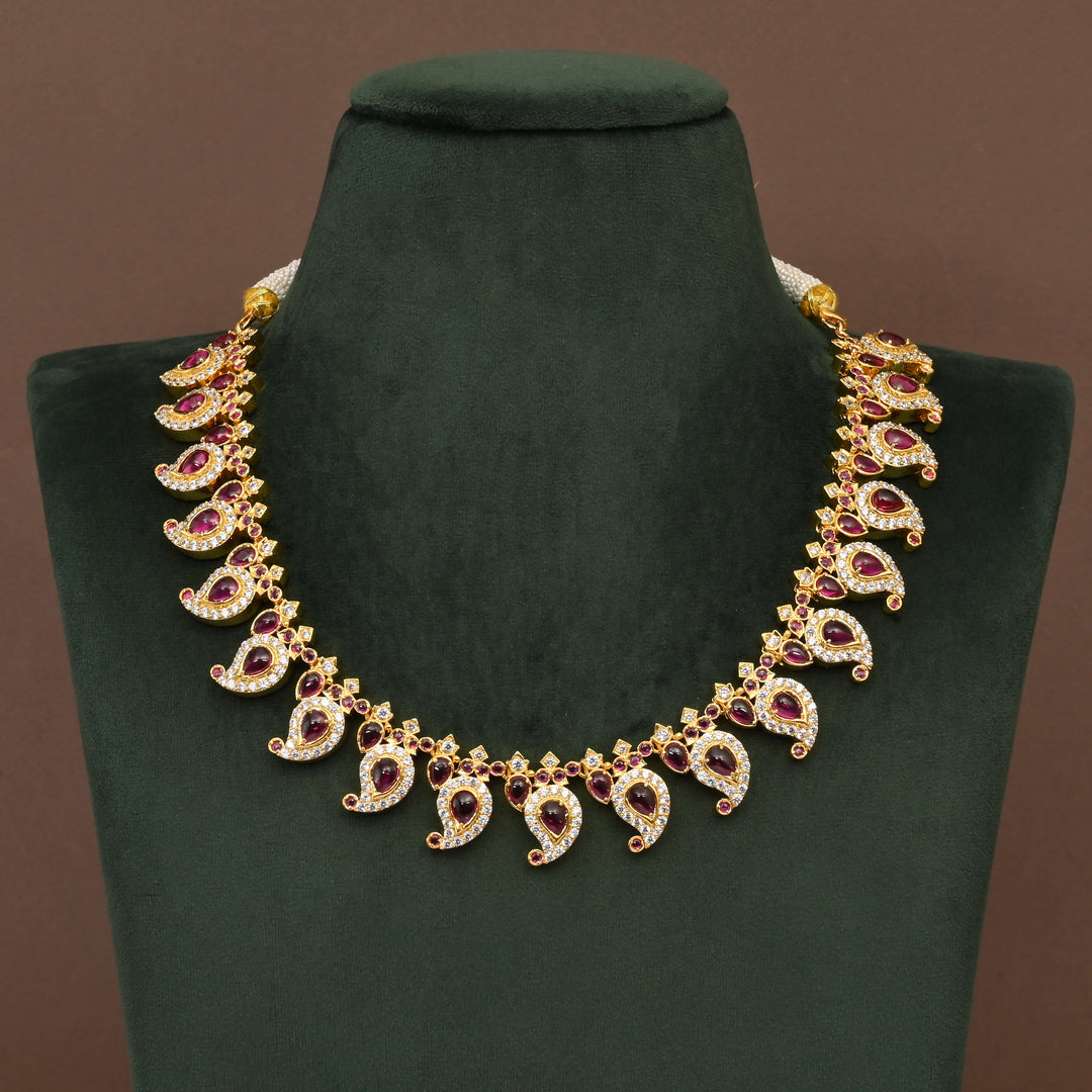 Temple Necklace Set