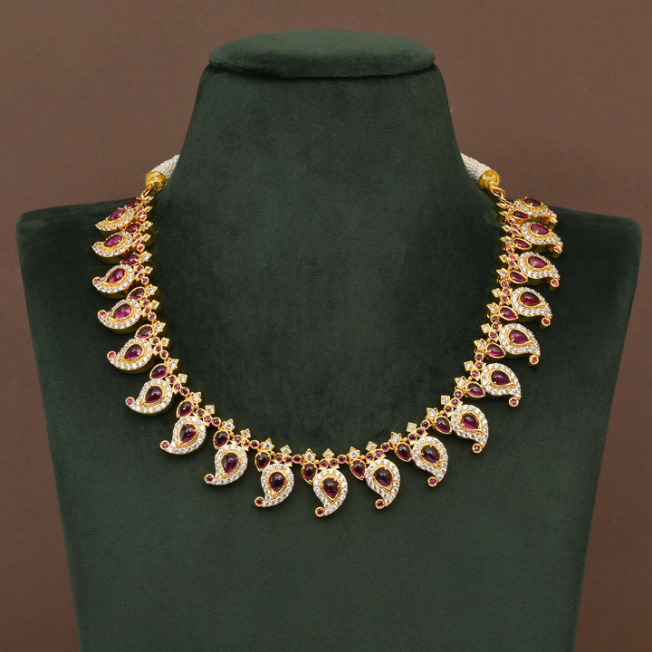 Temple Necklace Set