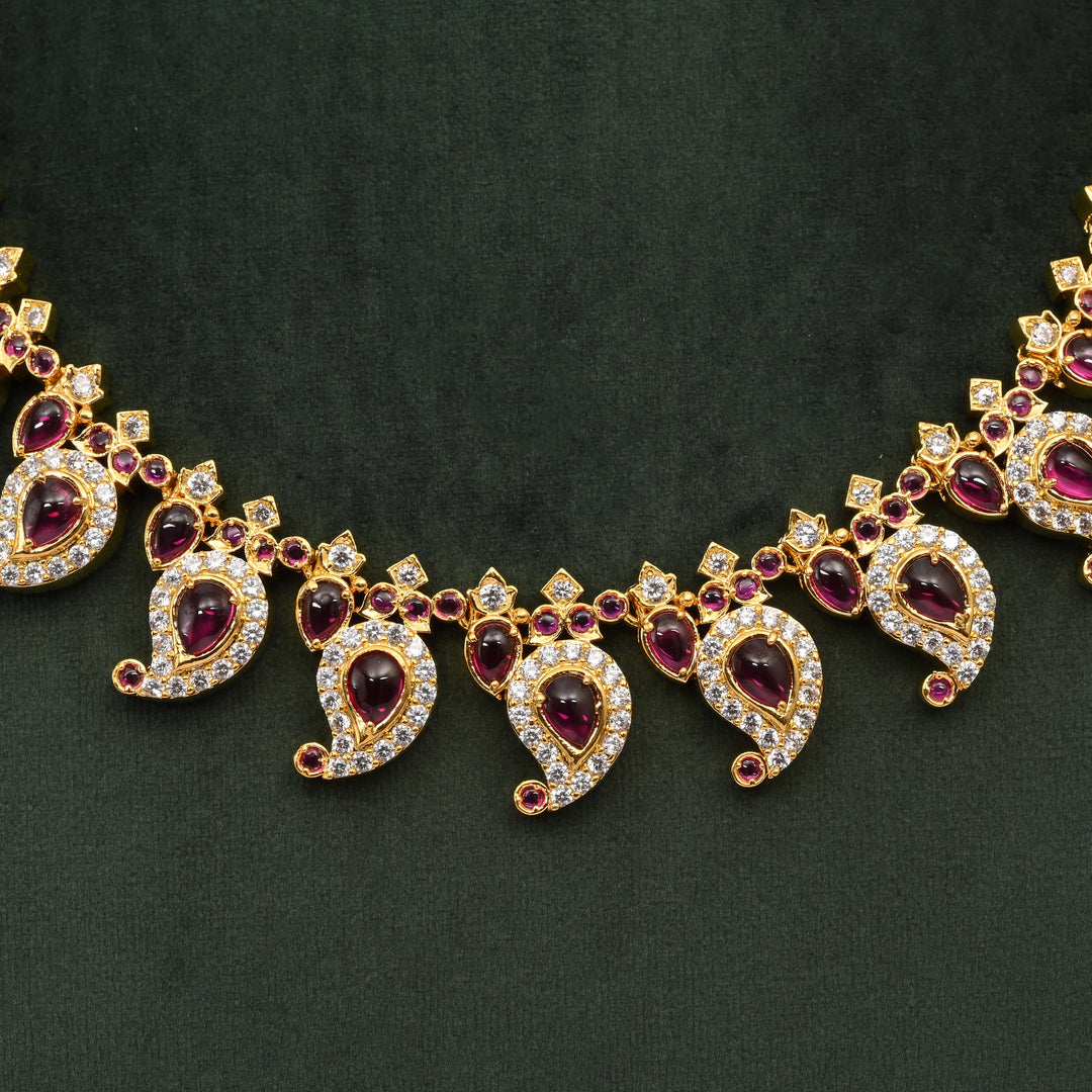 Temple Necklace Set